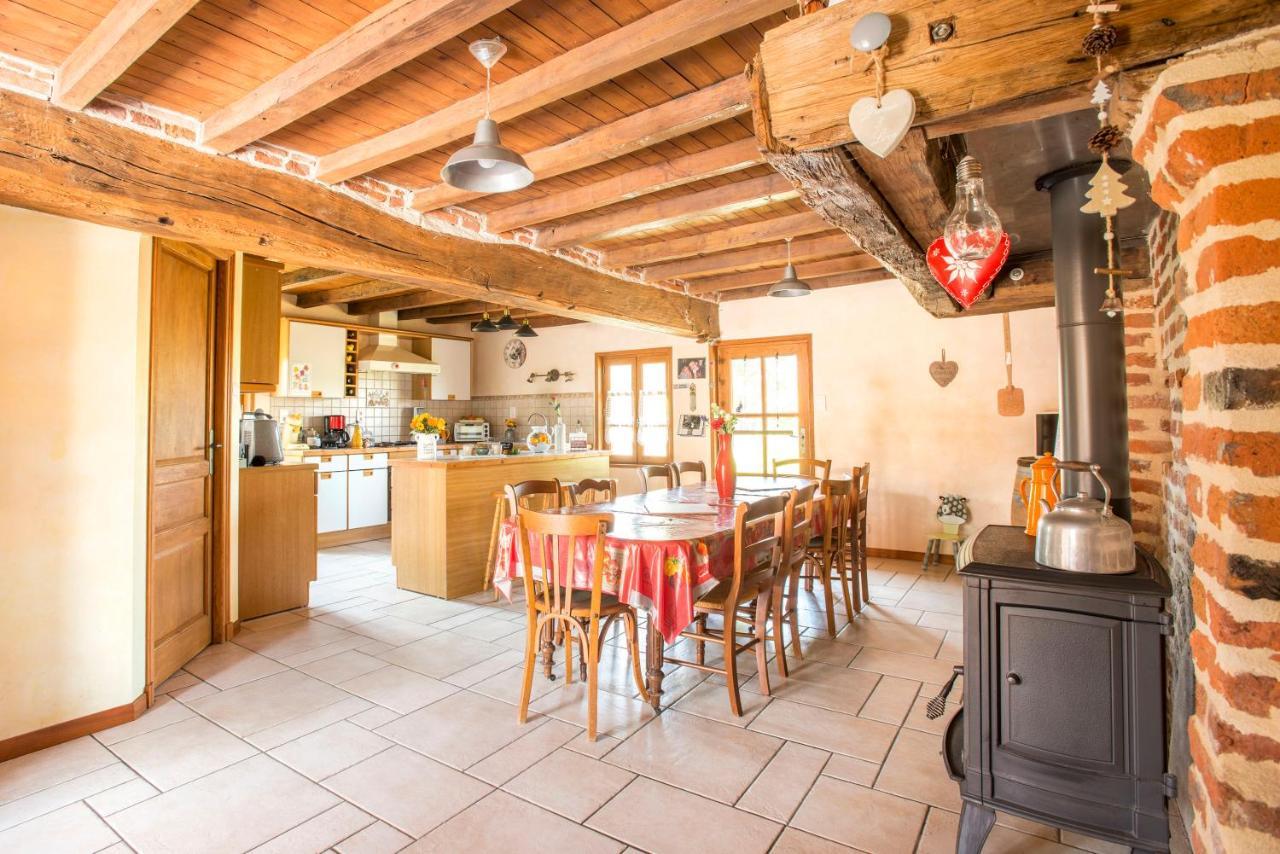 La Maison Du Bonheur Saint-Martin-en-Bresse Buitenkant foto