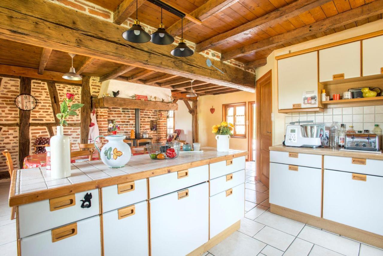 La Maison Du Bonheur Saint-Martin-en-Bresse Buitenkant foto